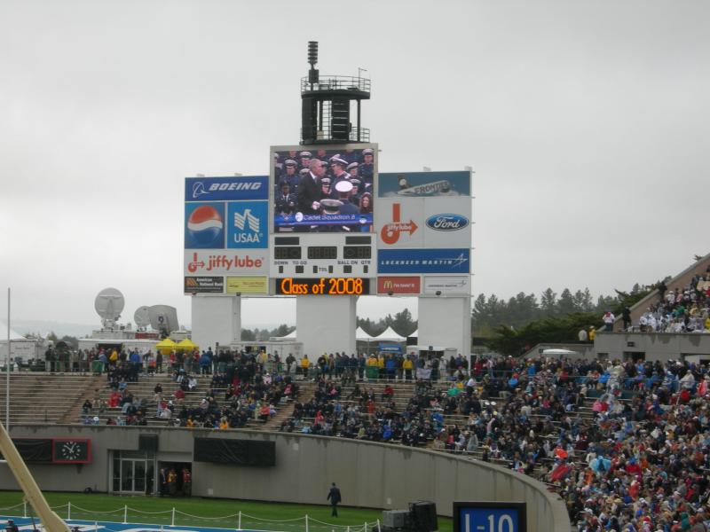 Pictures on Scoreboard