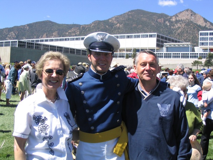 Linda, Matt & Buck - Graduation 2004